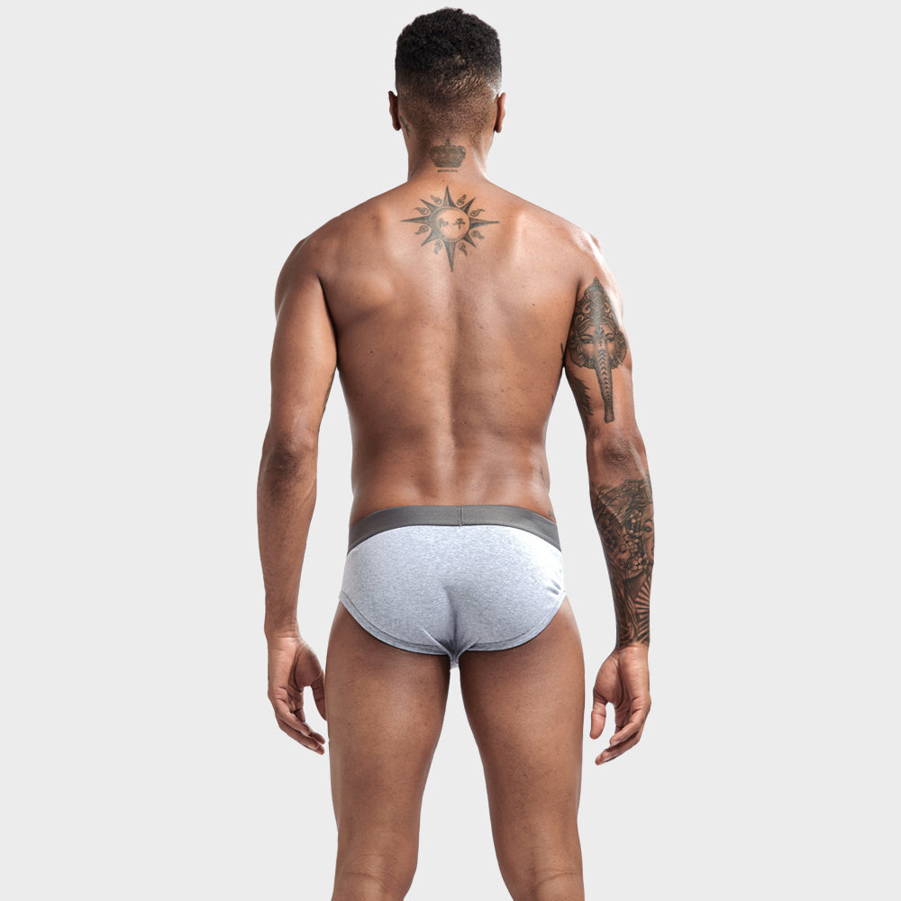Elephant Underwear Bulge Enhancing Brief for Men – 3 Pack - with anti-chafing technology for active men