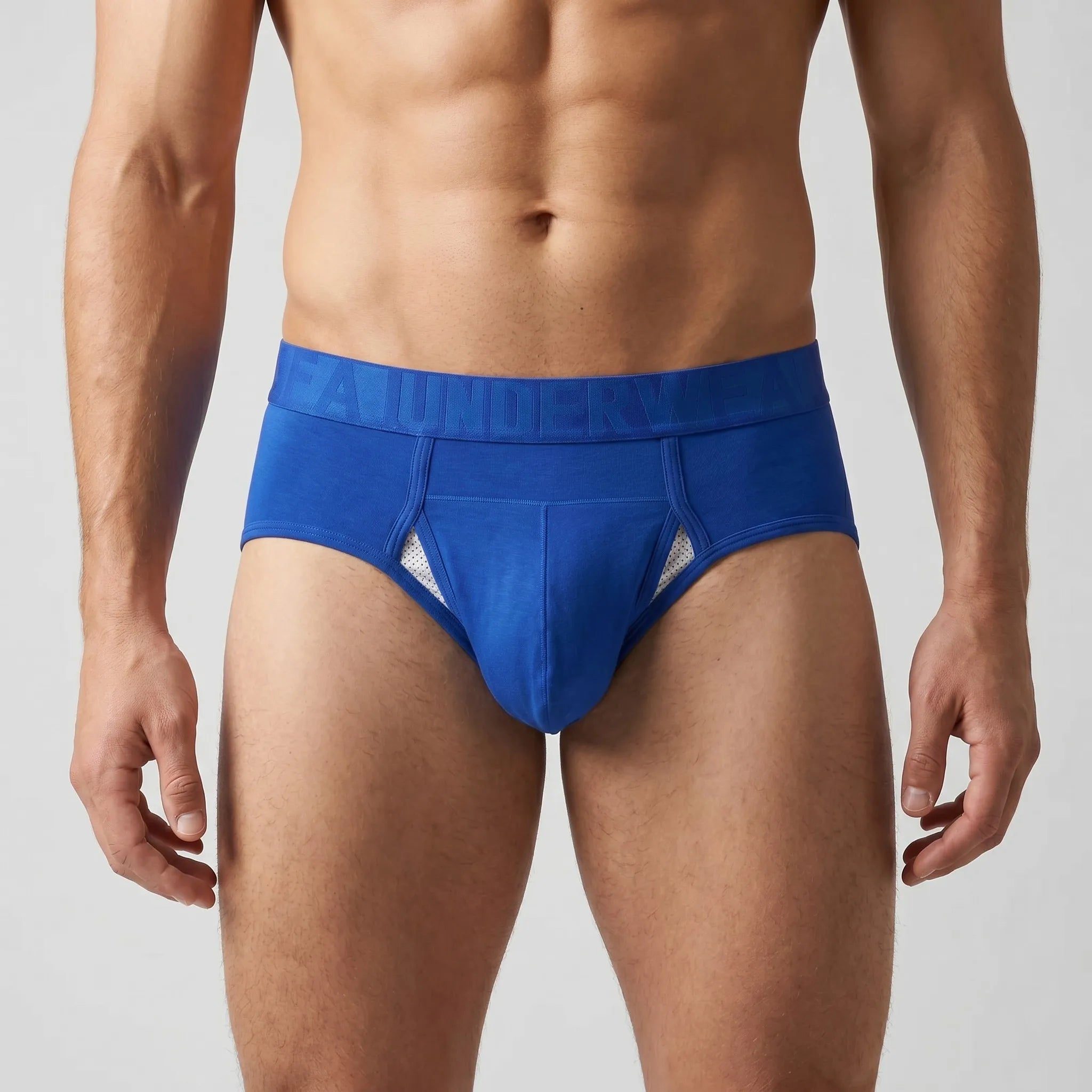 Modal-Cotton Open-Side Dual Pouch Briefs - 3 Pack