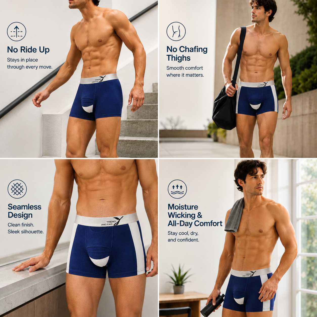 Arc Kangaroo Dual Pouch Trunks – 3 Pack