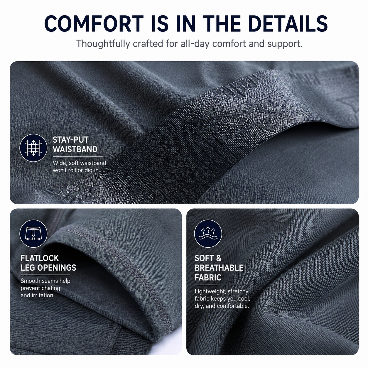 Best Men's Ball Hammock Boxer – 3 Pack