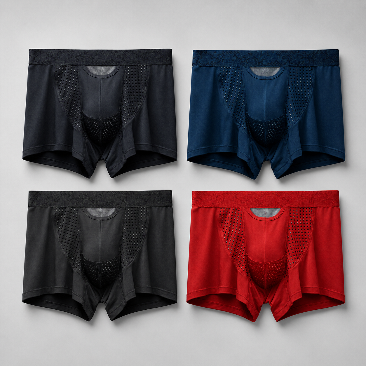 Best Men's Kangaroo Pouch Magnetic Therapy Trunks – 3 Pack