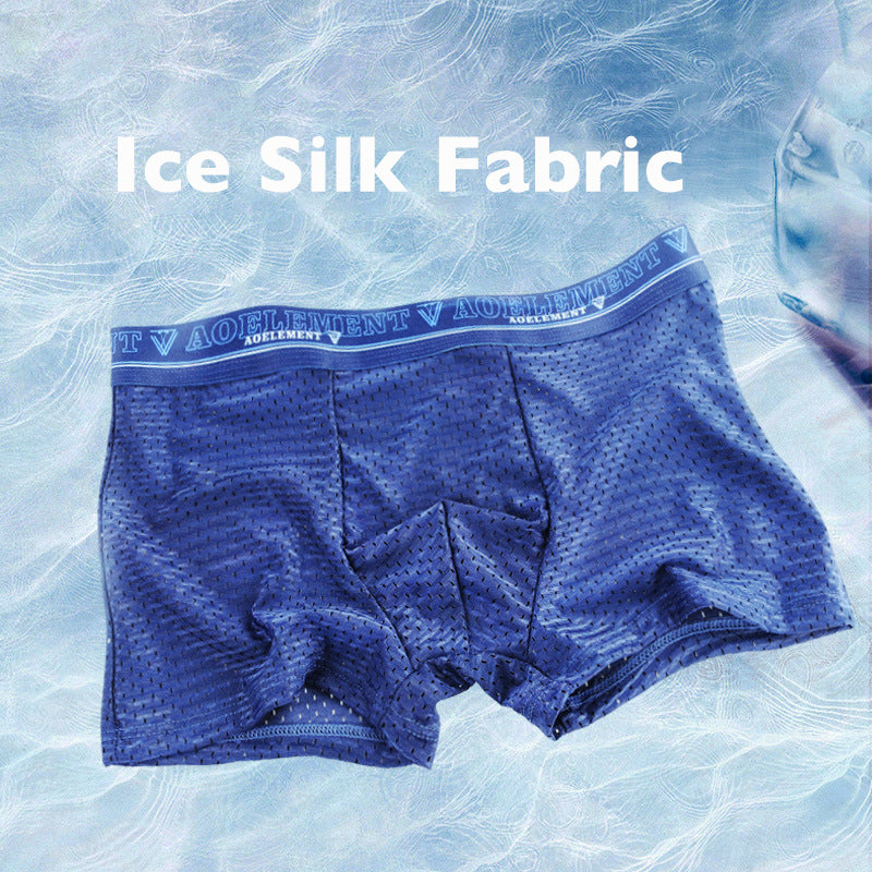 I-Ice Silk Breathable Trunks-3 Pack