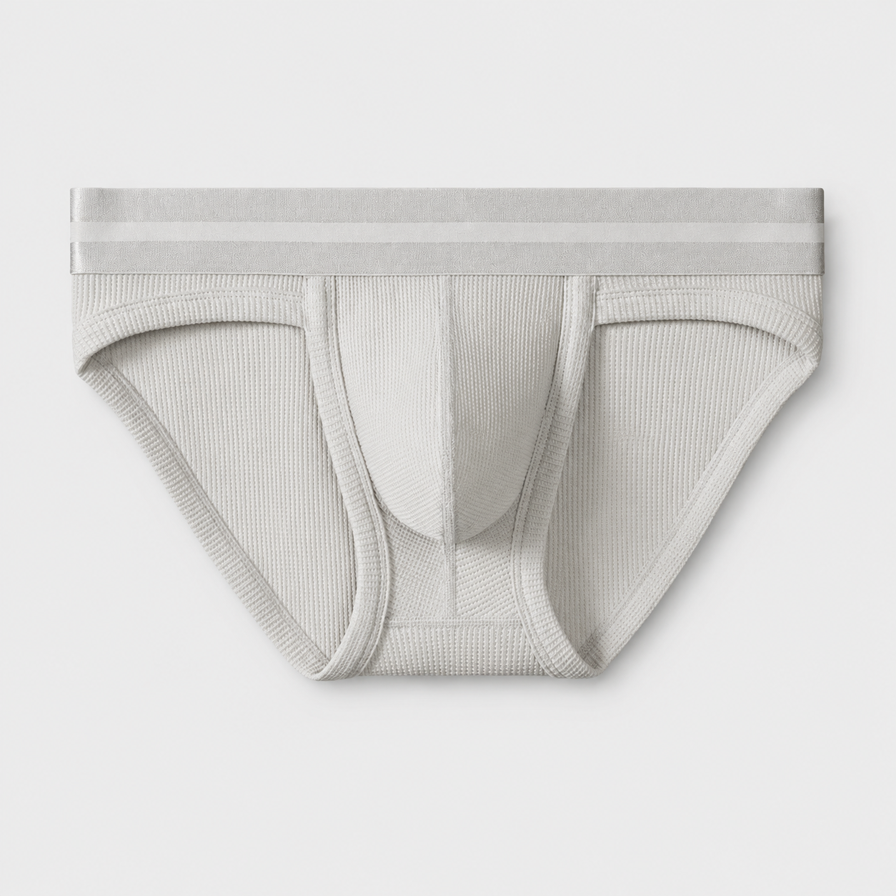 Elephant Nose Dual Pouch Briefs With Waffle Fabric – 3 Pack