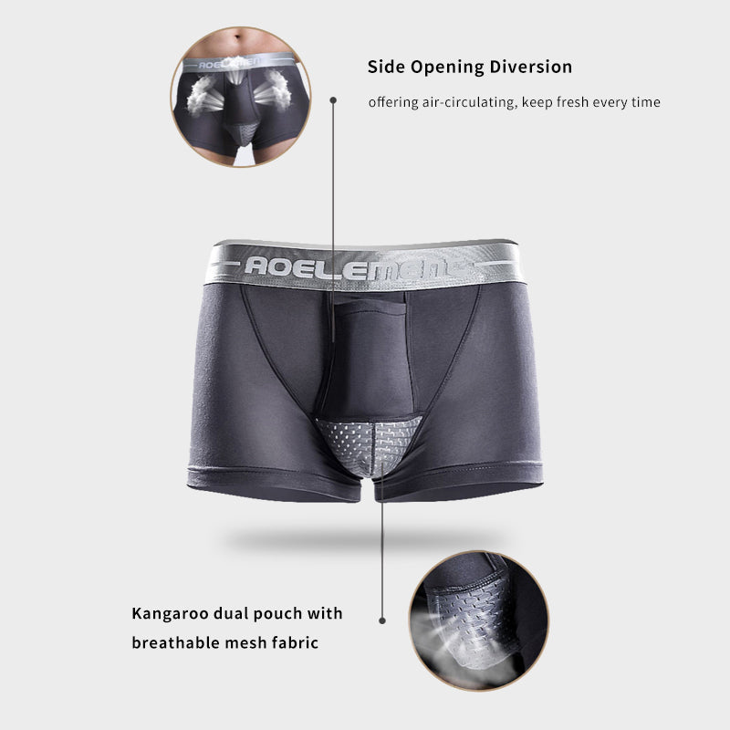 I-Kangaroo Pouch Trunks-3 Pack
