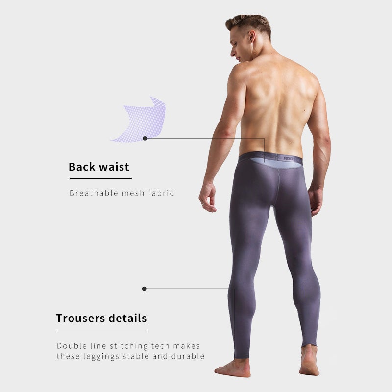2 ku-1 Kangaroo Dual Pouch Thermal Leggings