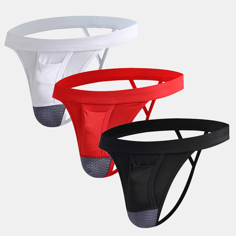 I-Kangaroo Dual Pouch Thong-3 Pack