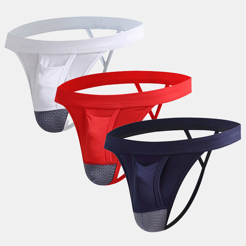 I-Kangaroo Dual Pouch Thong-3 Pack