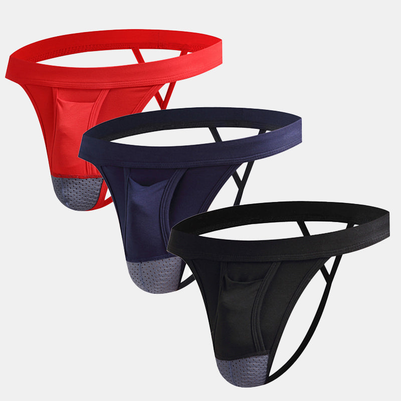 I-Kangaroo Dual Pouch Thong-3 Pack