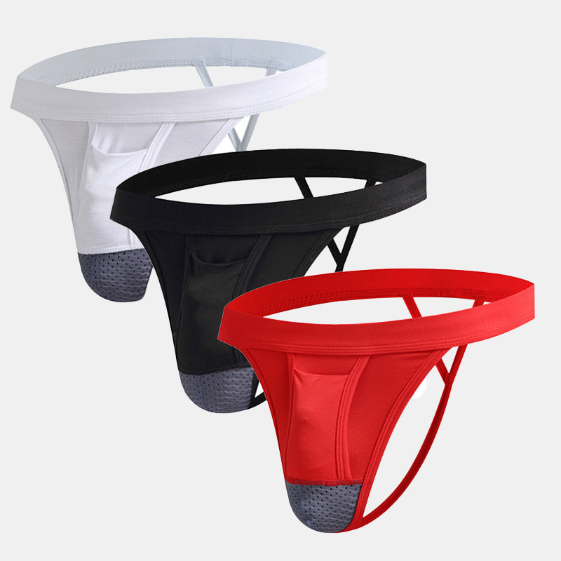 I-Kangaroo Dual Pouch Thong-3 Pack