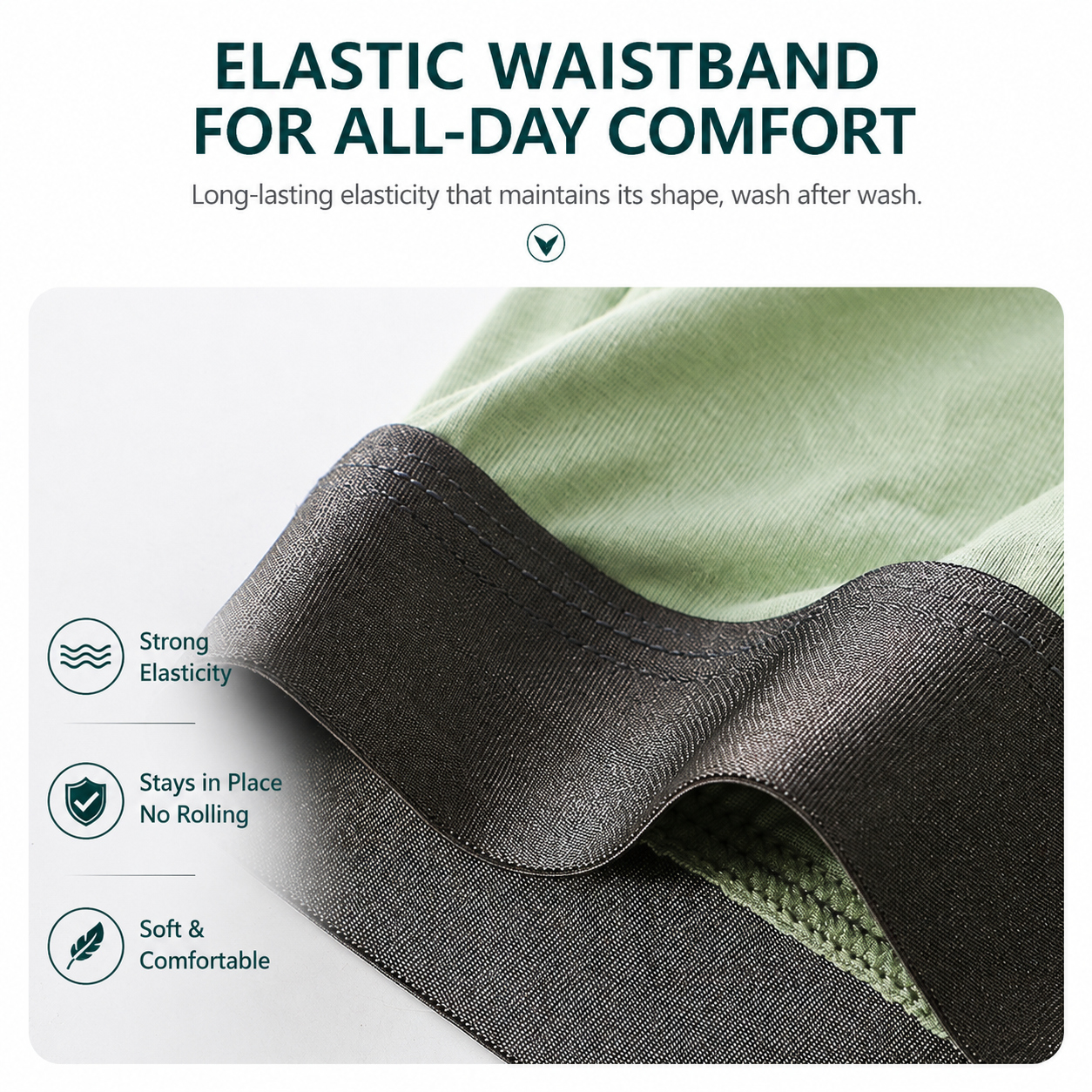 Men’s Bamboo Elephant Nose Pouch Trunk - 3 Pack