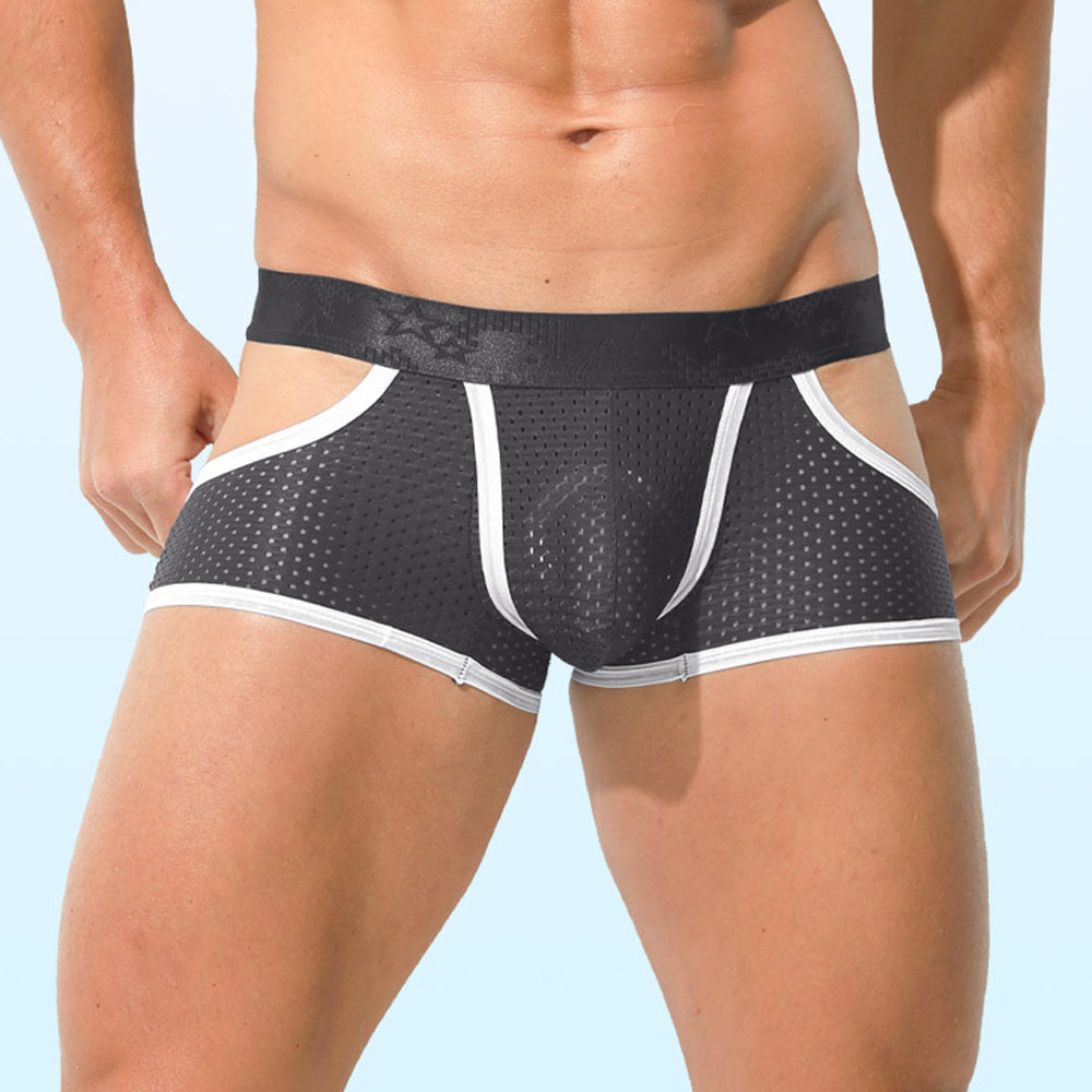 Elephant Underwear Men's Dual Pouch Jockstrap Thong – 3 Pack - for all-day anatomical support and comfort