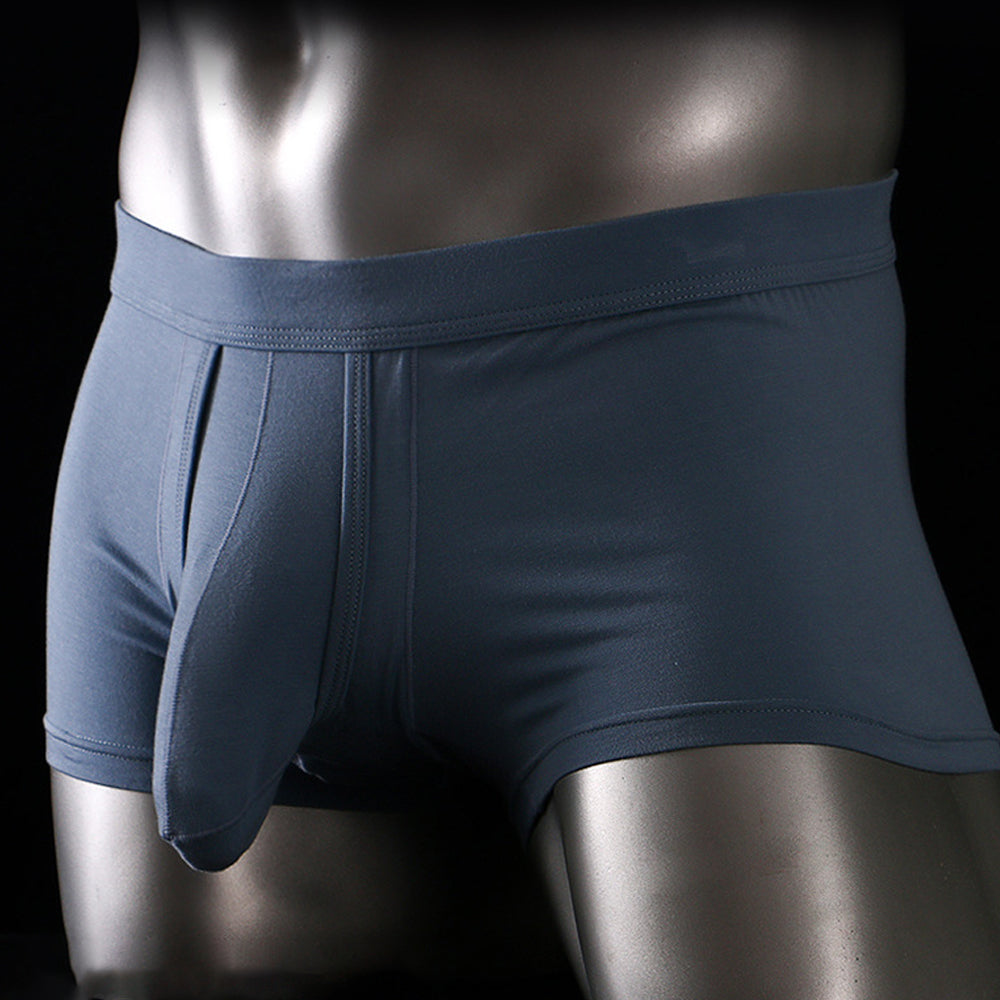 Elephant Underwear Men’s Elephant Dual Pouch Trunk Underwear – 3 Pack - with anti-chafing technology for active men