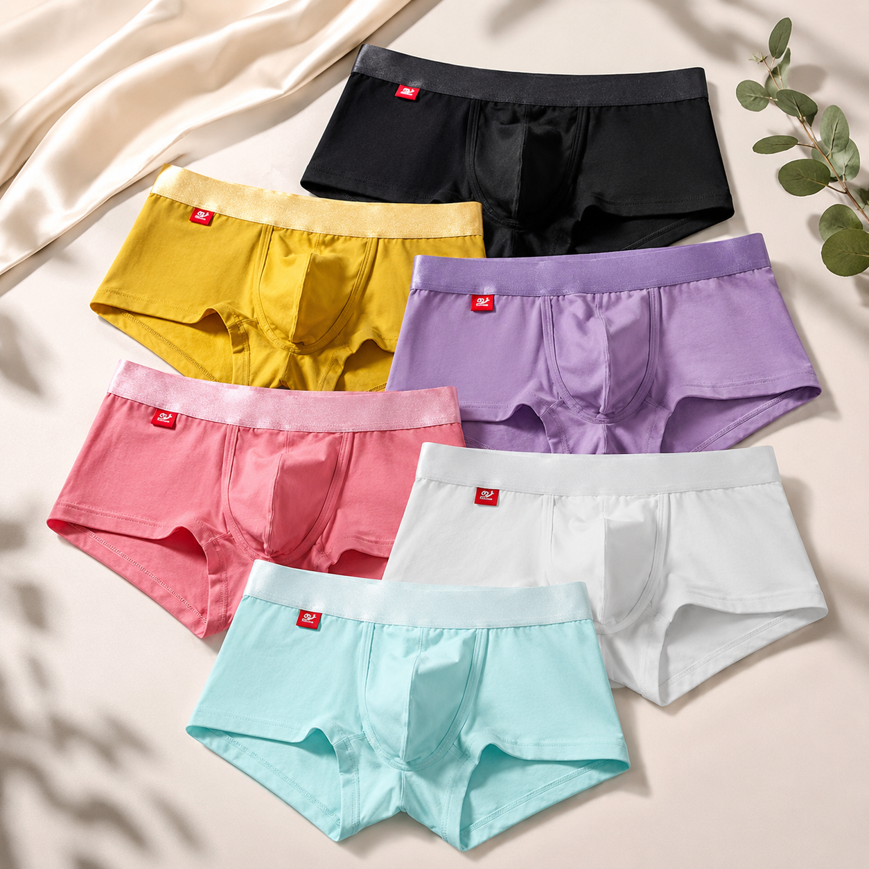 Men’s Cotton Support Separated Trunk – 3 Pack