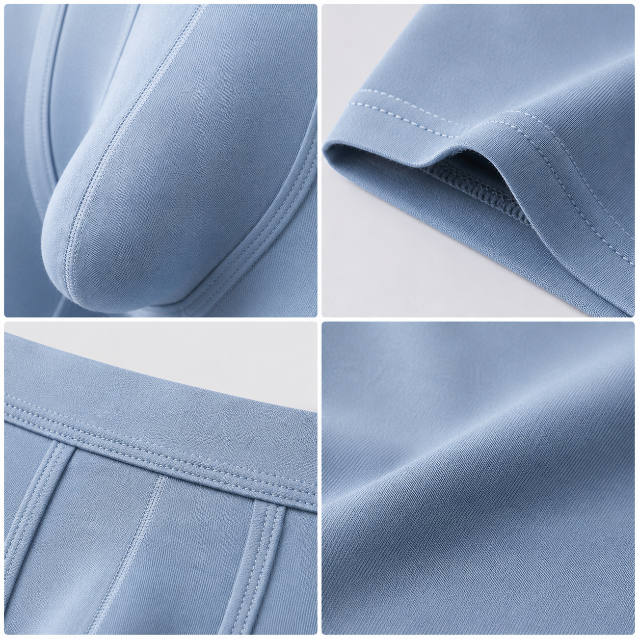 Men’s Elephant Dual Pouch Trunk Underwear – 3 Pack
