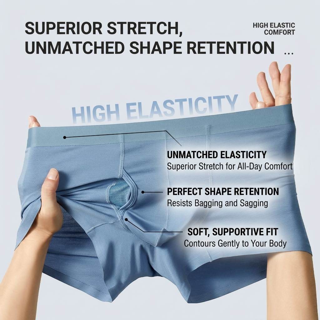 Modal Dual Pouch Underwear with Fly – 3 Pack