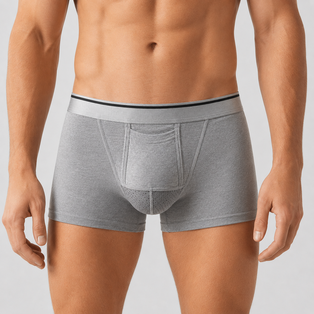 Modal Kangaroo Dual Pouch Trunks-3 Pack