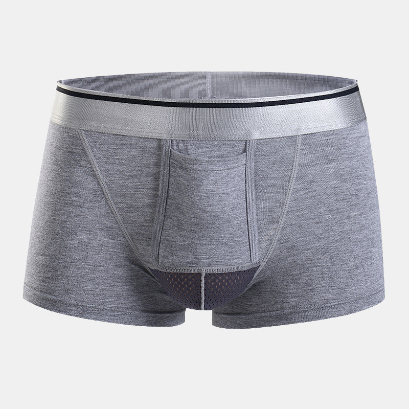 Modal Kangaroo Dual Pouch Trunks-3 Pack
