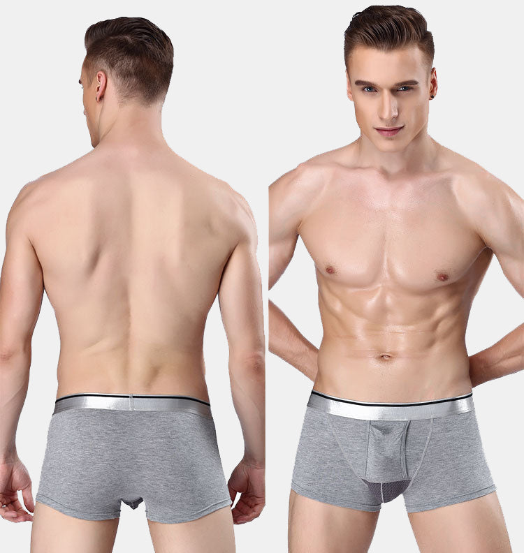 Modal Kangaroo Dual Pouch Trunks-3 Pack