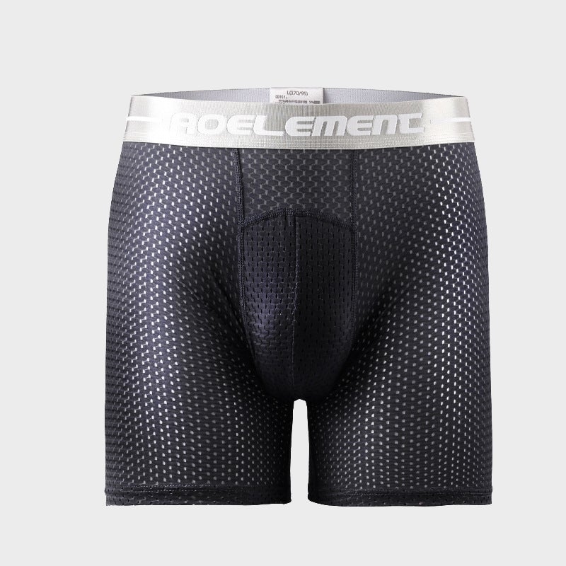 Elephant Breathable Boxer kafushane With U Convex Pouch-3 Pack
