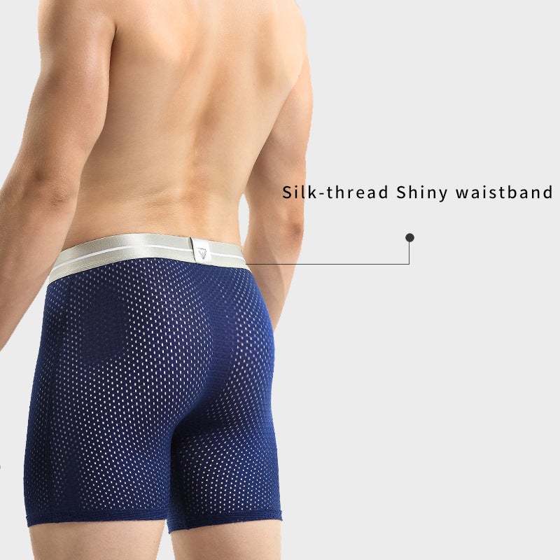 Elephant Breathable Boxer kafushane With U Convex Pouch-3 Pack