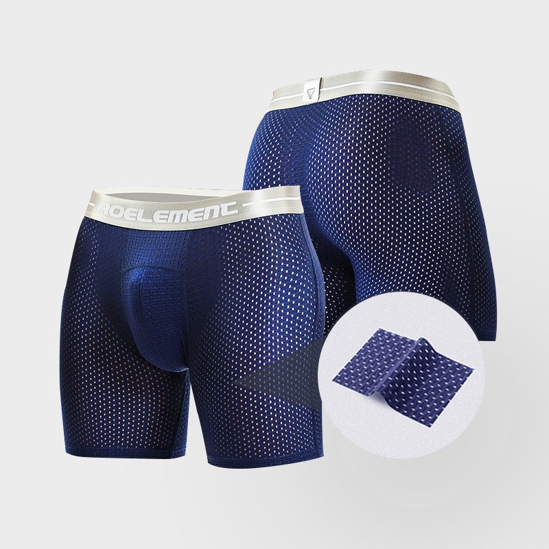 Elephant Breathable Boxer kafushane With U Convex Pouch-3 Pack