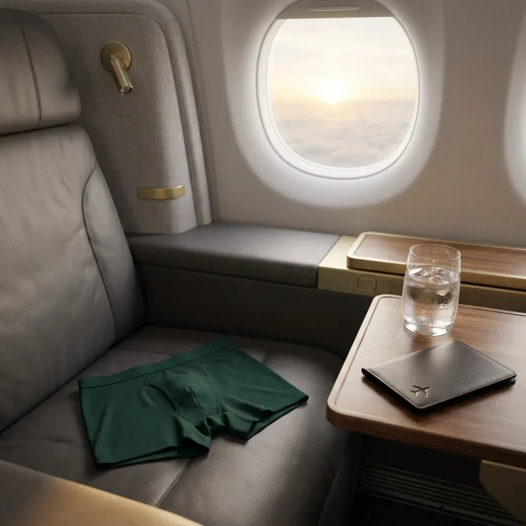The 14-Hour Flight Survival Guide: How Men Prevent Groin Sweat and Compression Fatigue