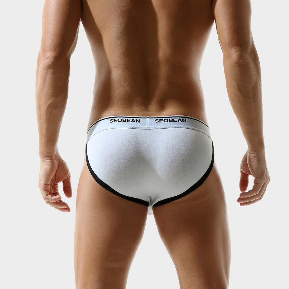 Elephant Underwear Men’s Cotton Elephant Dual Pouch Briefs- 3 Pack - for all-day anatomical support and comfort