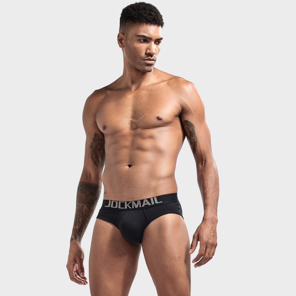 Elephant Underwear Bulge Enhancing Brief for Men – 3 Pack - featuring dual pouch design to prevent skin-on-skin friction