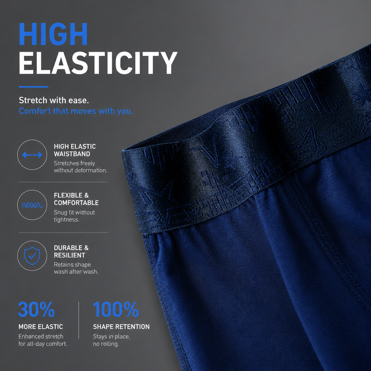 Elephant Underwear 2-in-1 Kangaroo Pouch Thermal Base Layer - with anti-chafing technology for active men