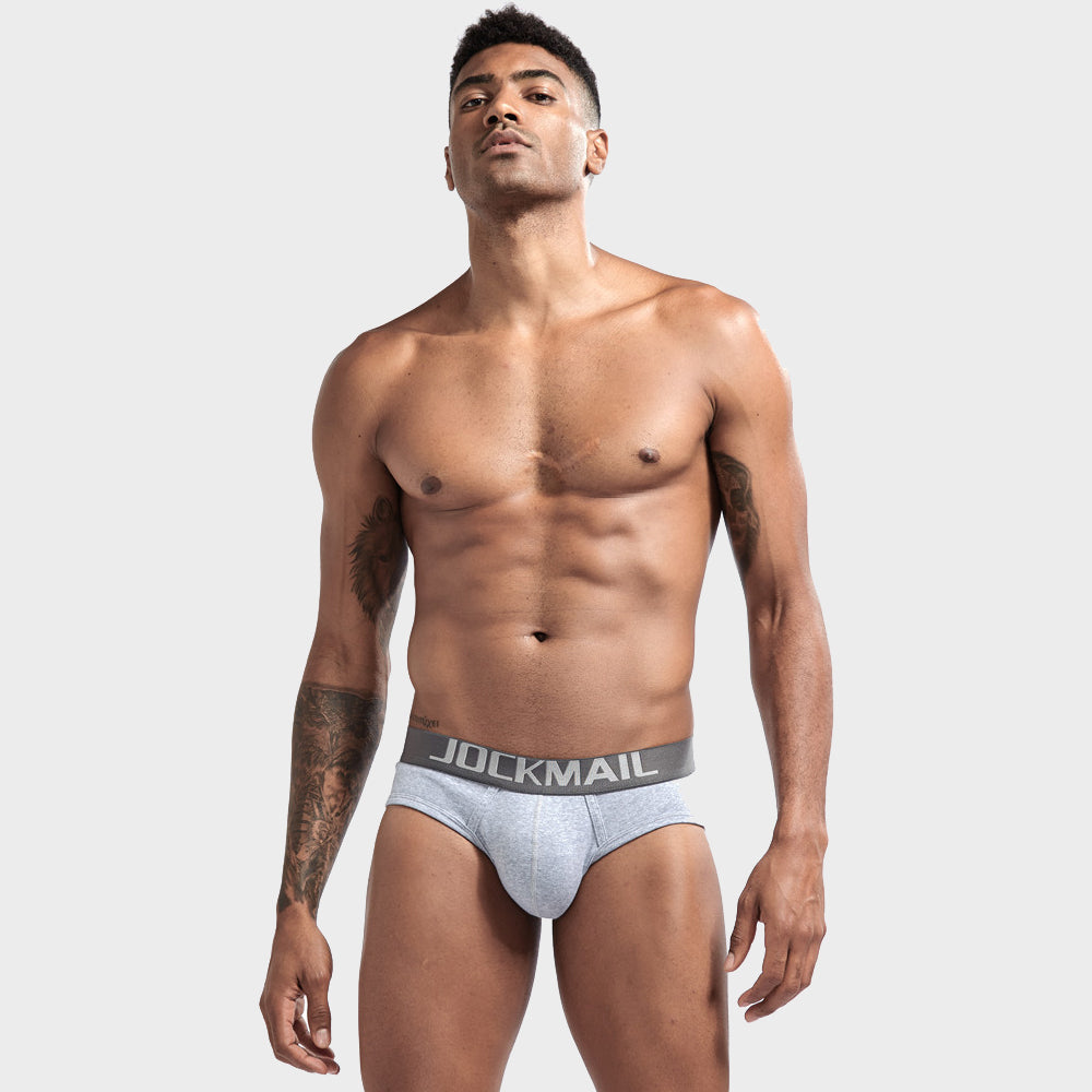 Elephant Underwear Bulge Enhancing Brief for Men – 3 Pack - featuring dual pouch design to prevent skin-on-skin friction
