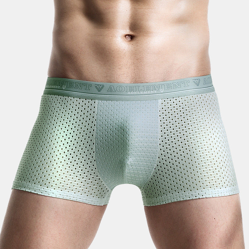 Ice Silk Breathable Trunks-3 Pack