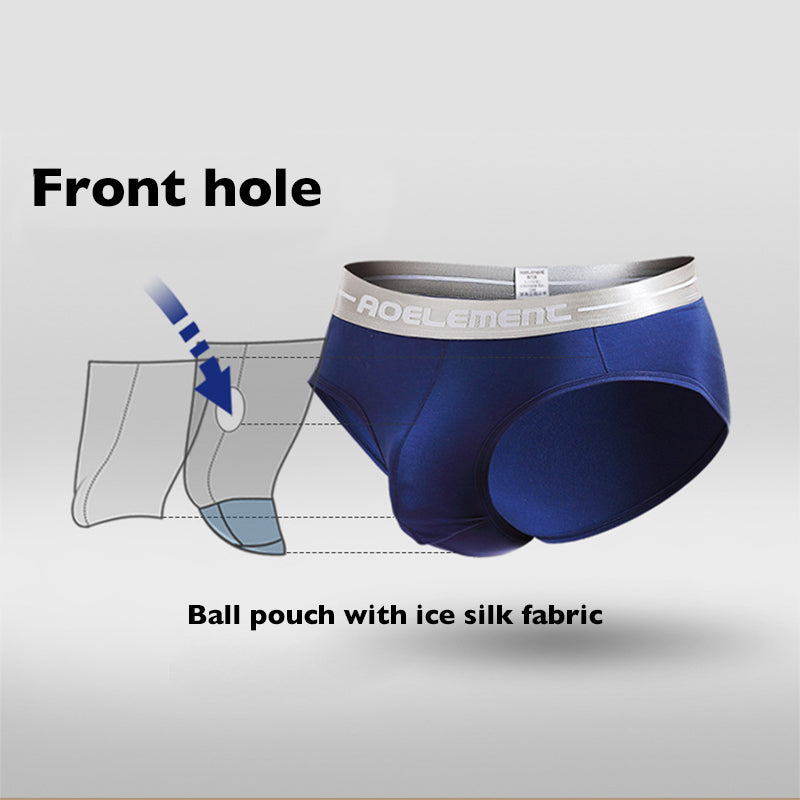 I-Dual Pouch Elephant Briefs-3 pack