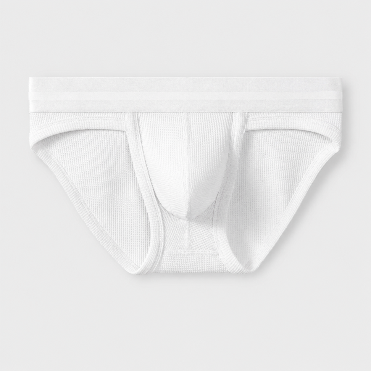 Elephant Nose Dual Pouch Briefs With Waffle Fabric – 3 Pack