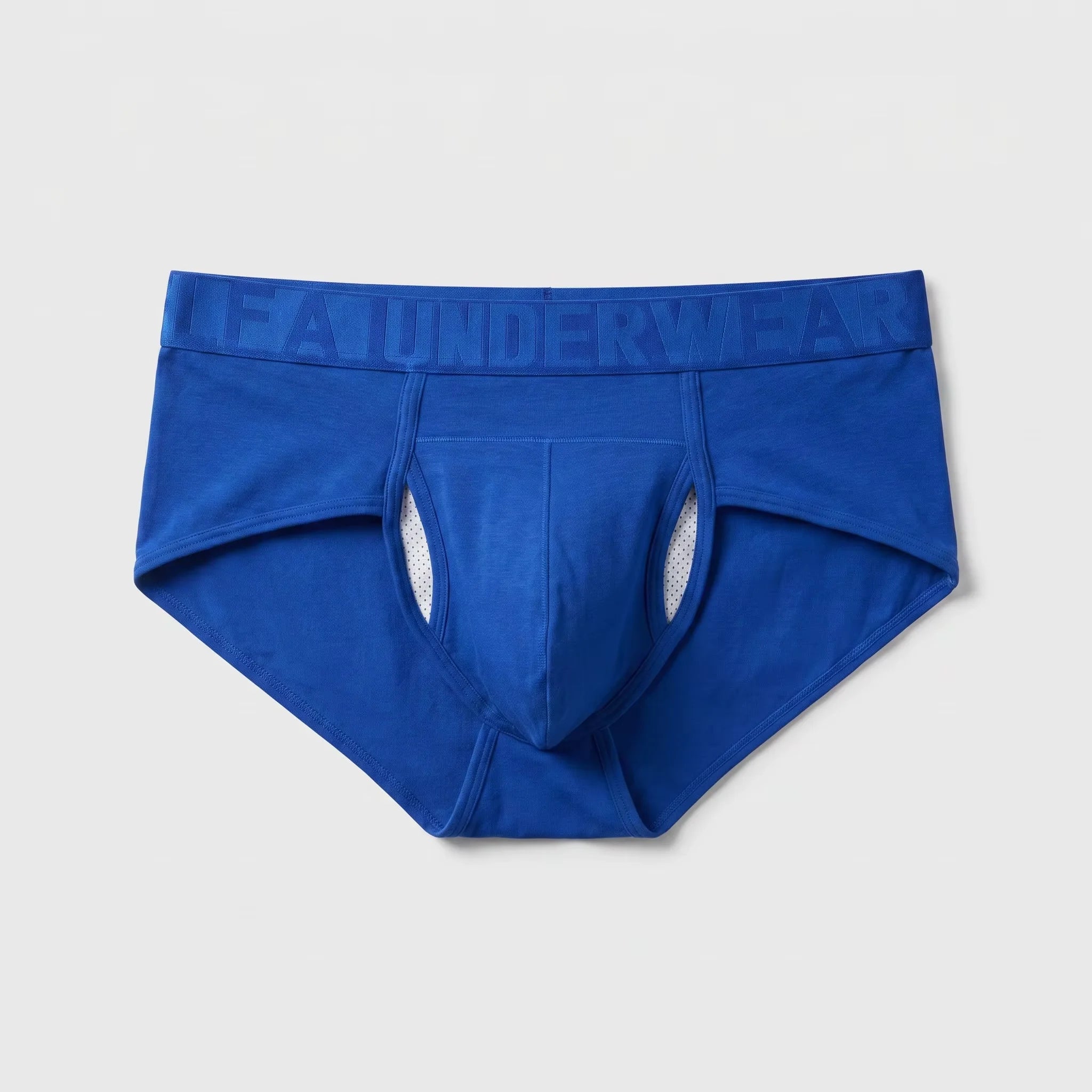 Modal-Cotton Open-Side Dual Pouch Briefs - 3 Pack