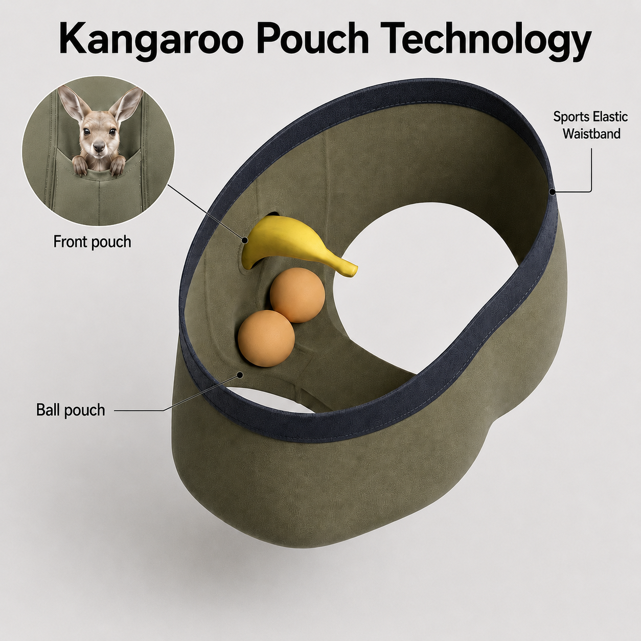 Kangaroo Briefs-3 Pack