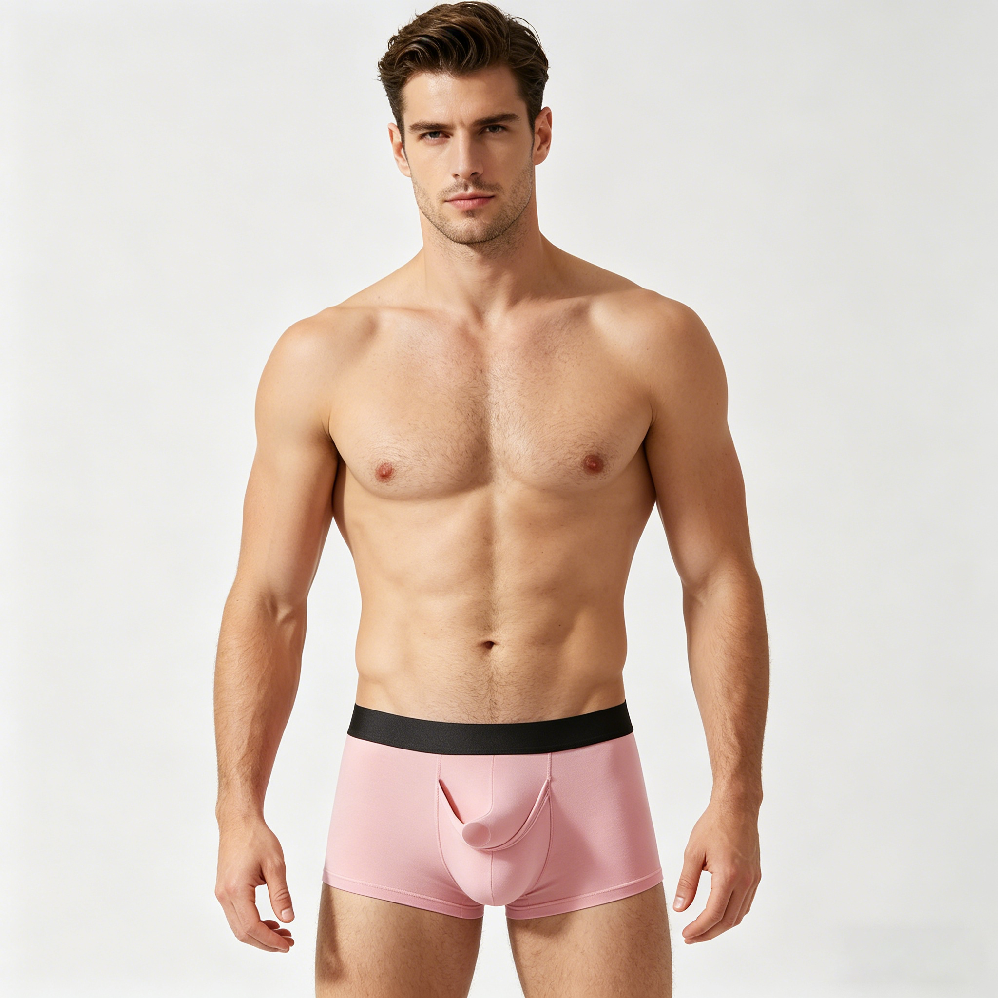 Men’s Bamboo Elephant Nose Pouch Trunk - 3 Pack