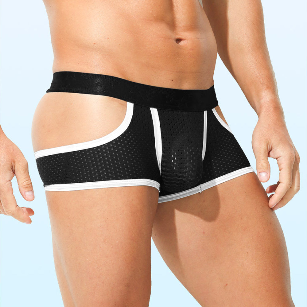 Elephant Underwear Men's Dual Pouch Jockstrap Thong – 3 Pack - for all-day anatomical support and comfort