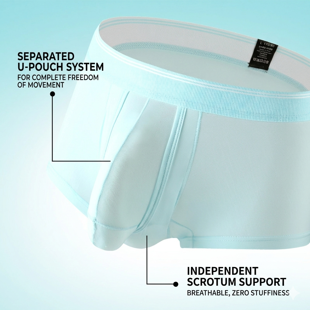 Men’s Support Anti-Chafing Underwear – 3 Pack