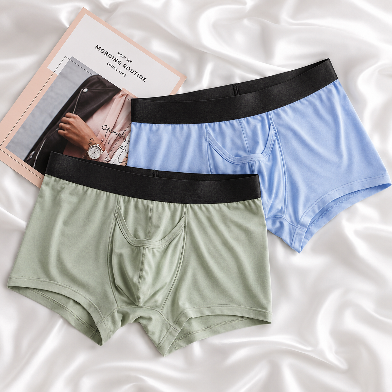Men’s Bamboo Elephant Nose Pouch Trunk - 3 Pack