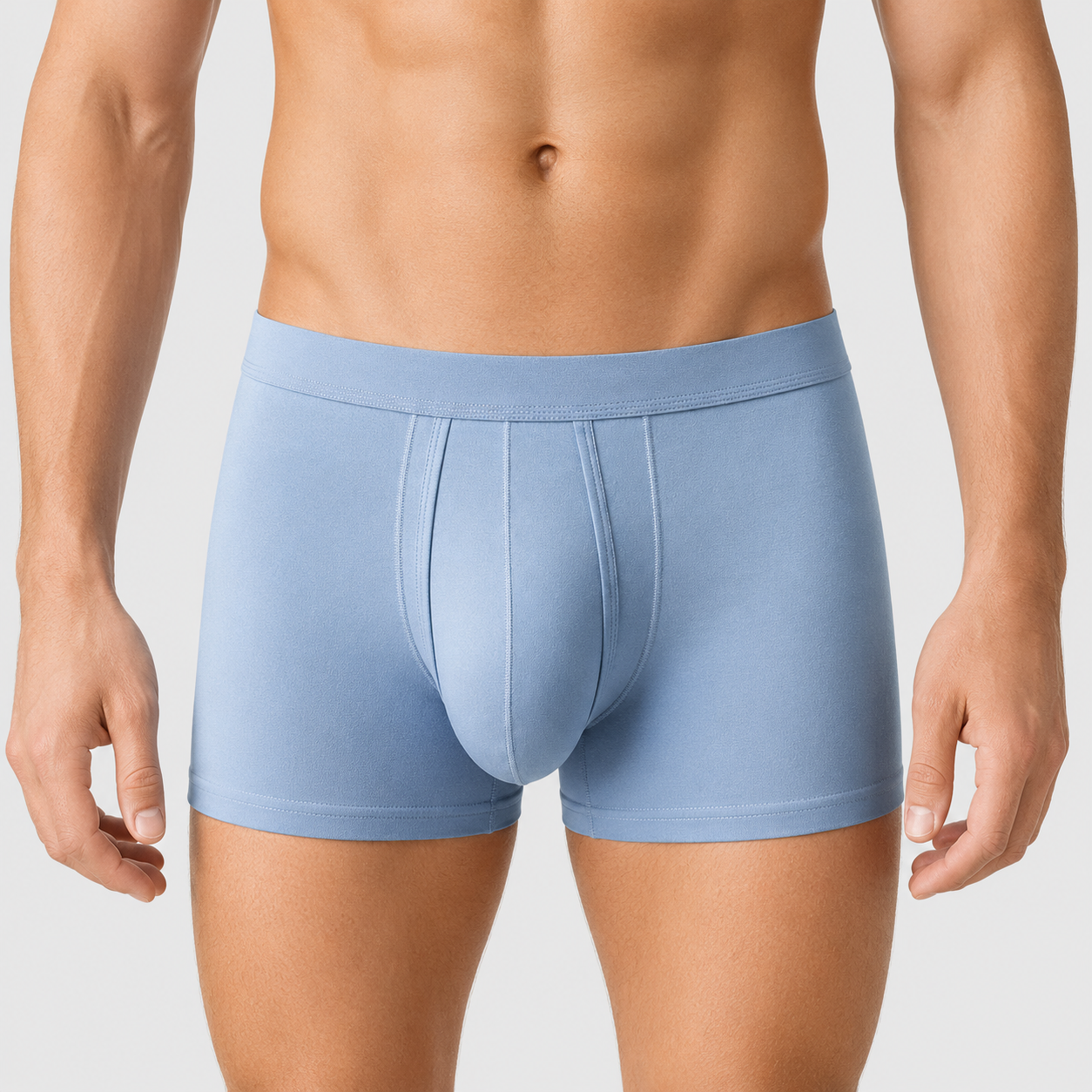 Men’s Elephant Dual Pouch Trunk Underwear – 3 Pack