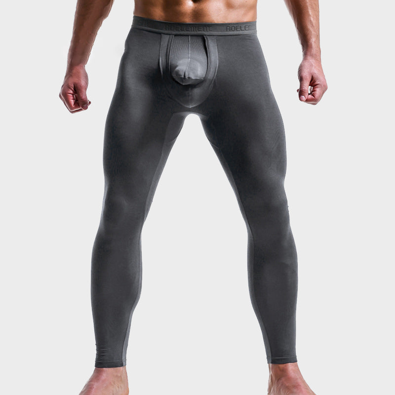 Elephant Dual Pouch Thermal Leggings For Men