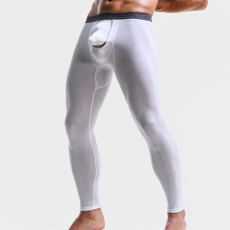 Elephant Dual Pouch Thermal Leggings For Men